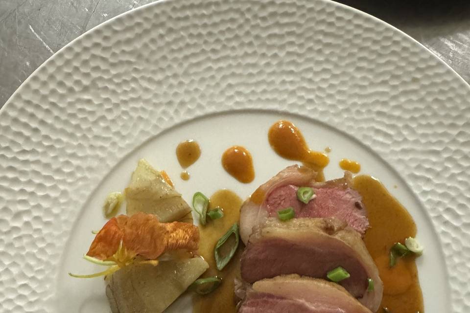 Agneau farci aux épices