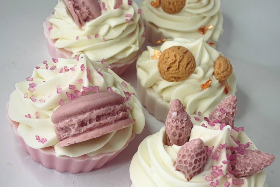 Savons cupcakes