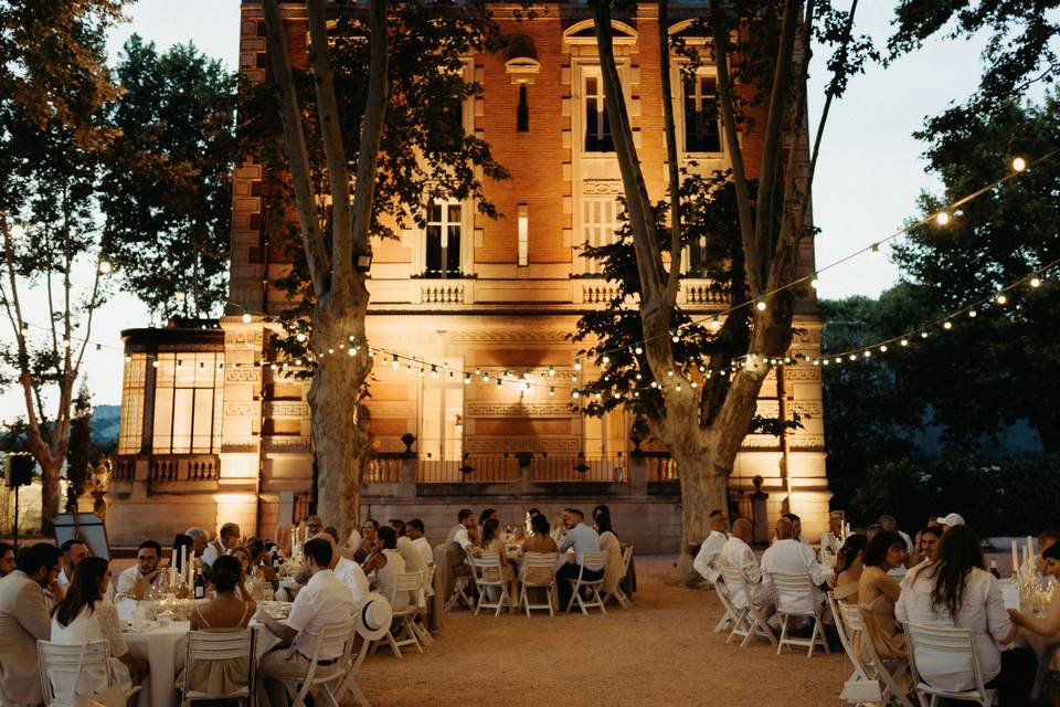 Diner en extérieur