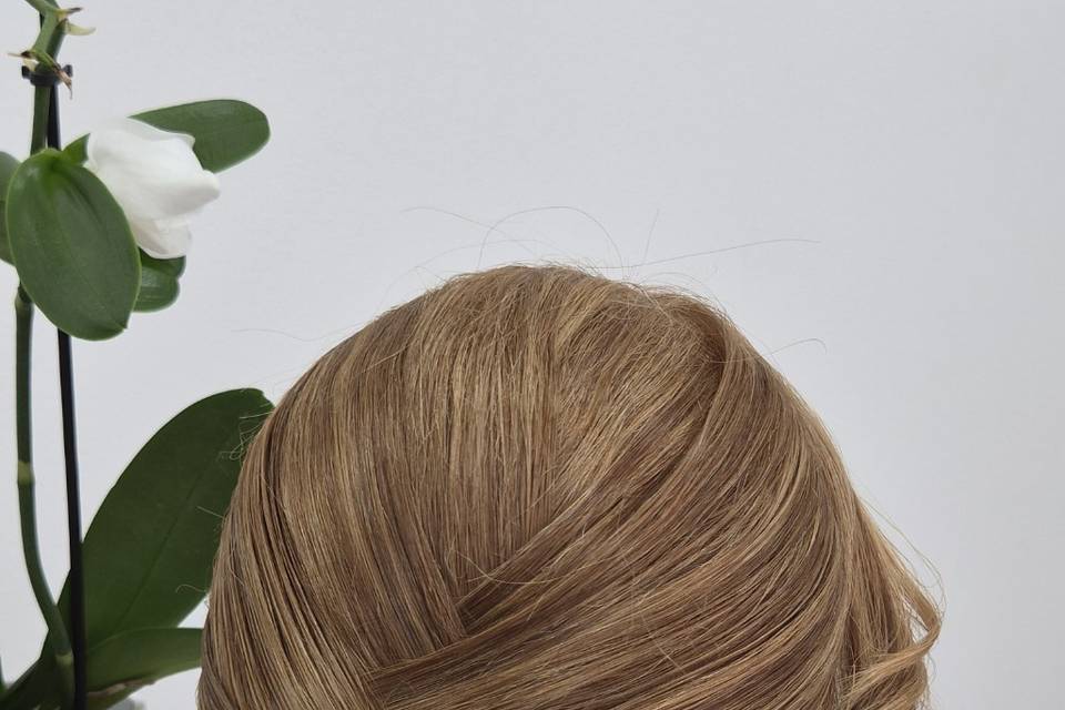 Chignon lisse