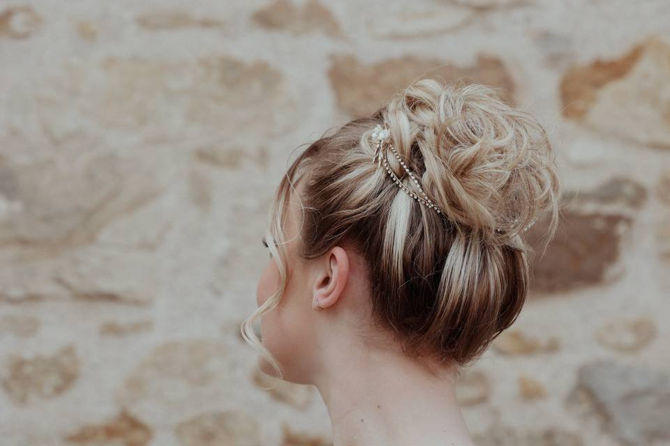 Chignon haut