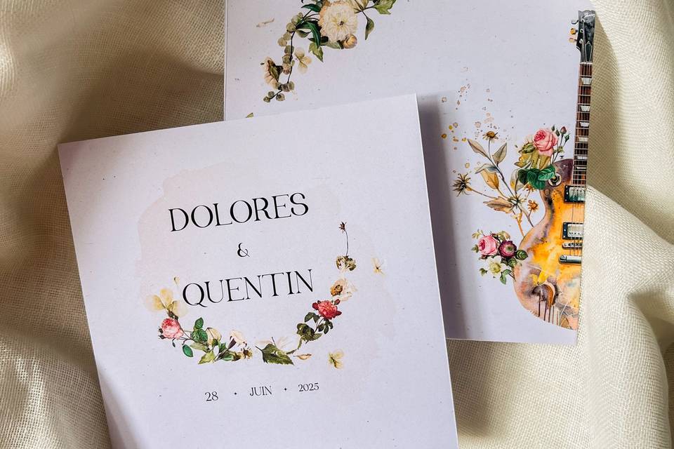 Mariage Dolorès et Quentin