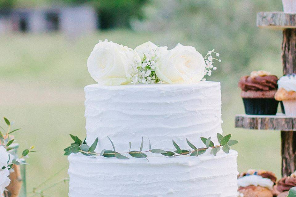 Gâteau de fleurs