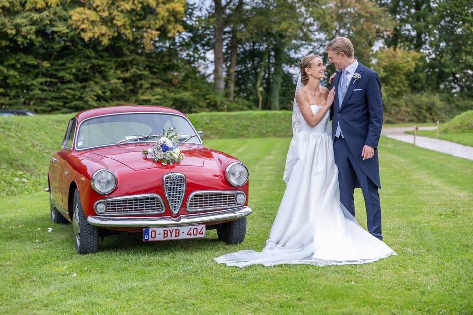 Voiture des mariés