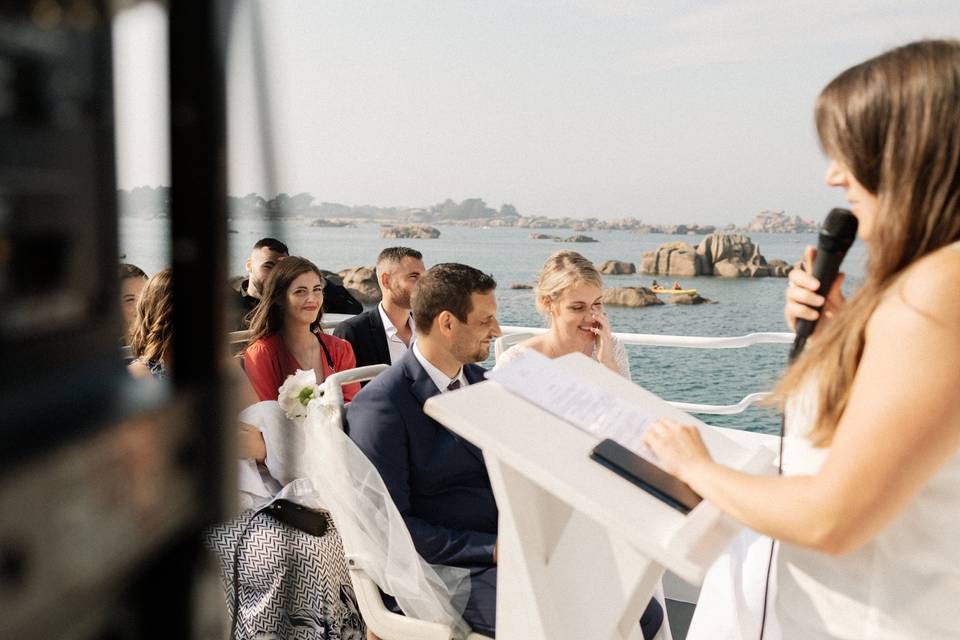 Cérémonie de mariage Bretagne