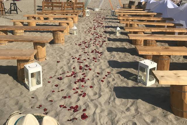 Ceremonie à la plage