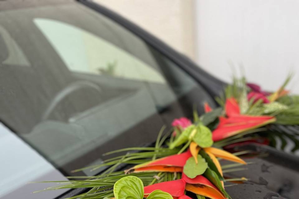 Voiture des mariés