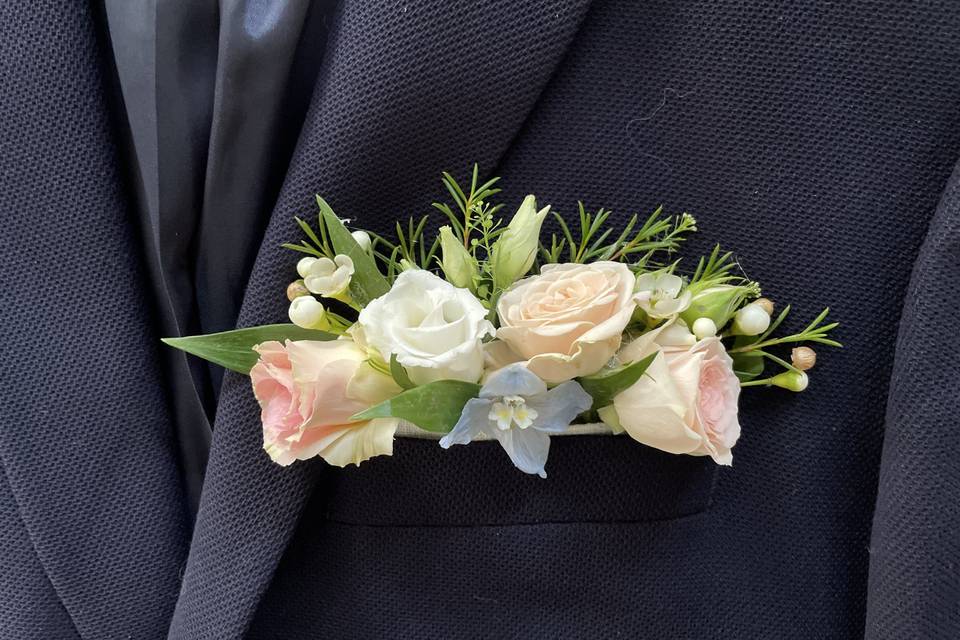 Boutonnière marié