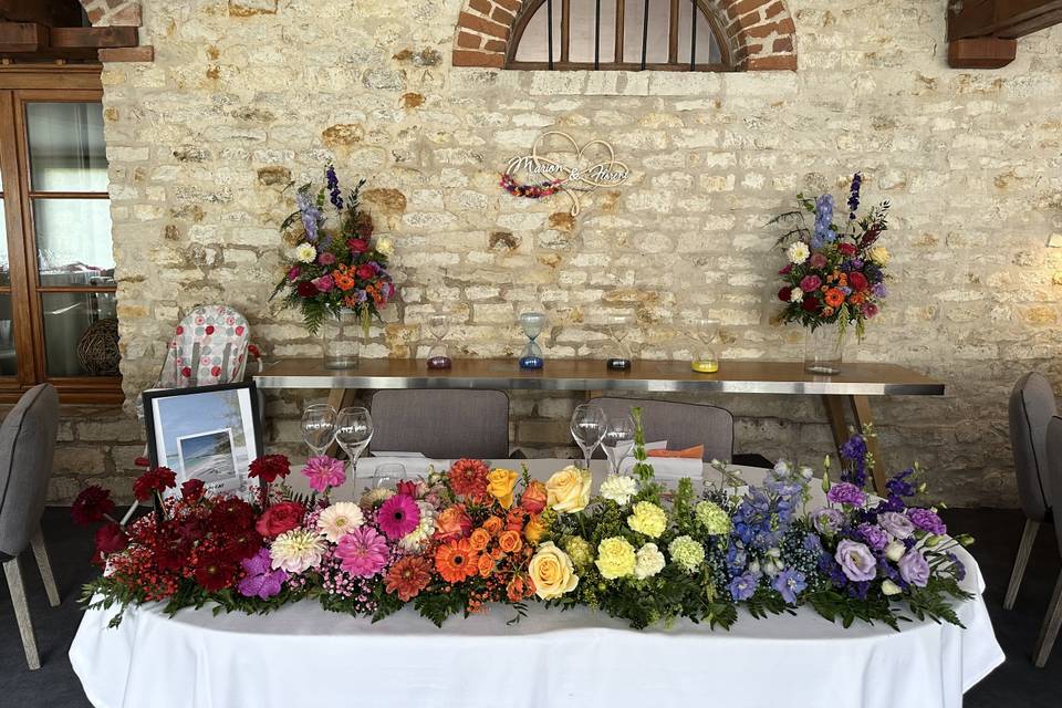 Table d'honneur