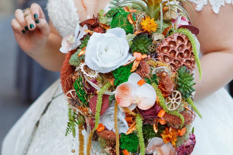 Le bouquet de mariée