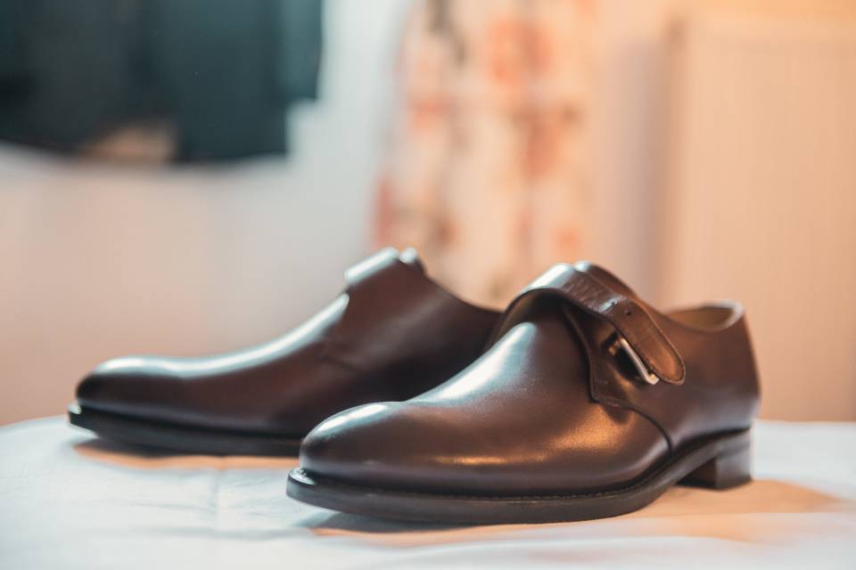 Les chaussures du marié