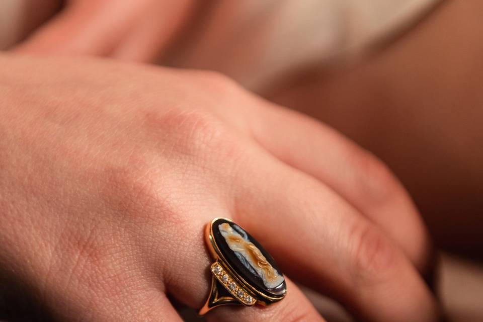 Bague Camée