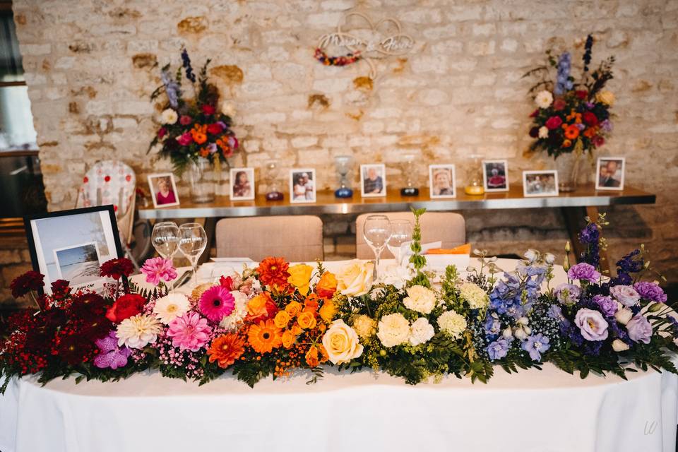 Table d'honneur