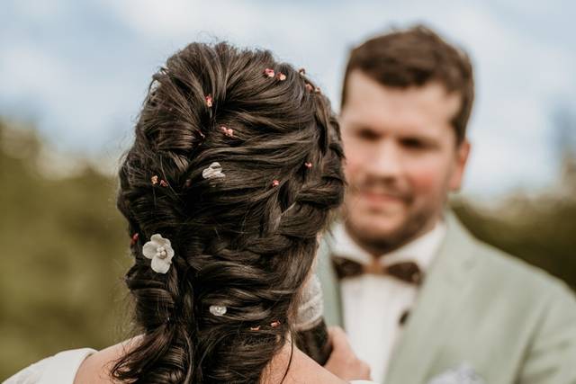 Coiffure et végétale