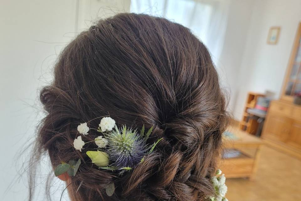 Coiffure et végétale