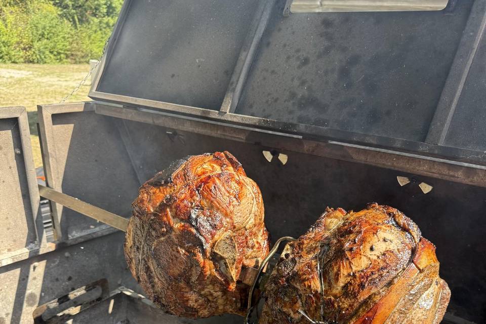 Jambon Duroc à la broche