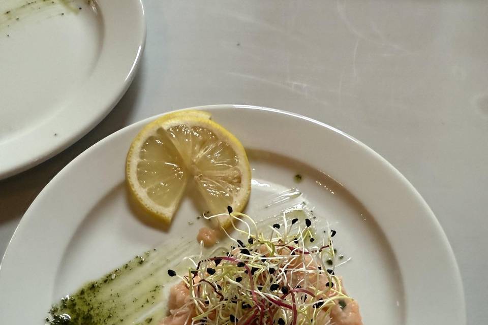 Tartare de saumon