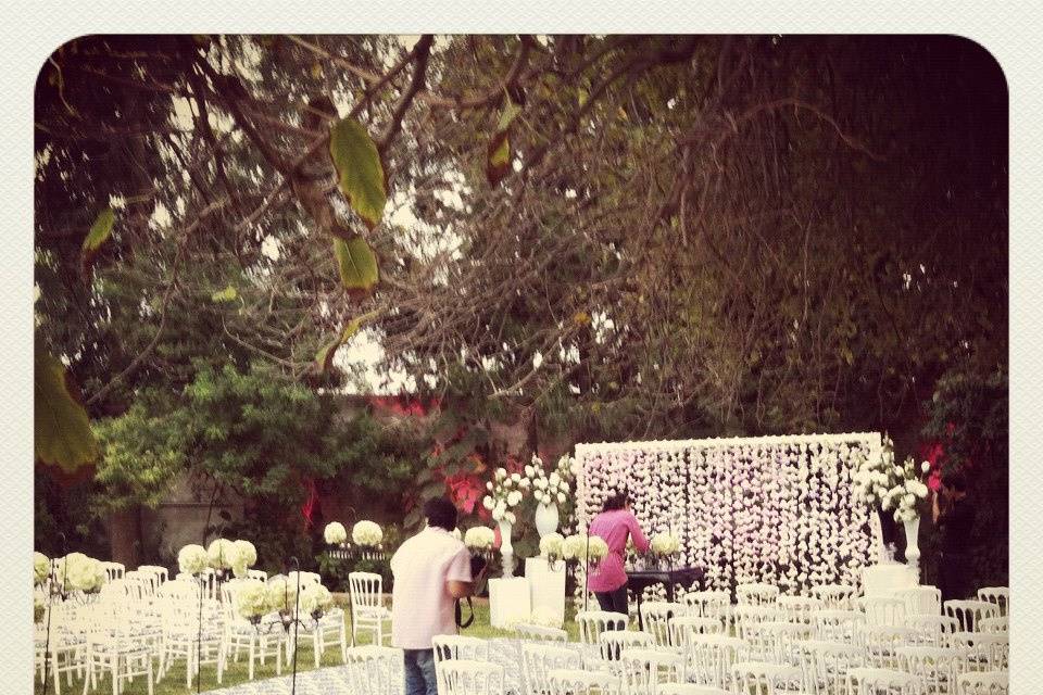 Outside ceremony