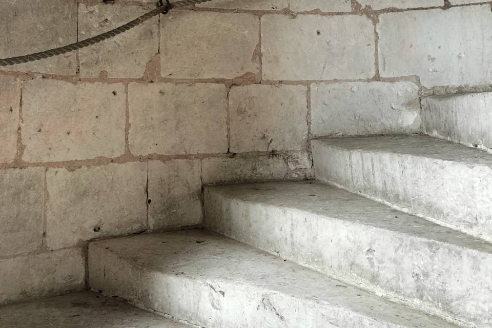 Escalier du manoir