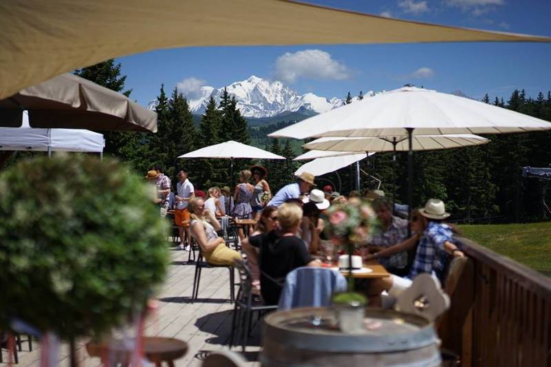 Soirée sur la terrasse