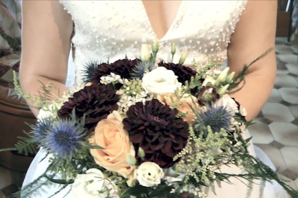 Le bouquet de la mariée