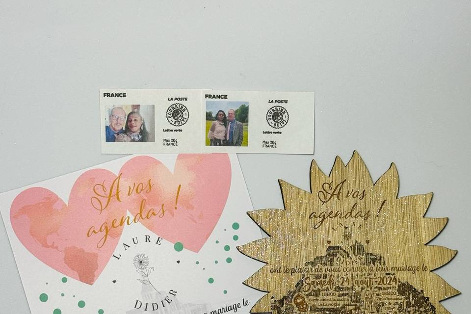 Invitation de mariage premium