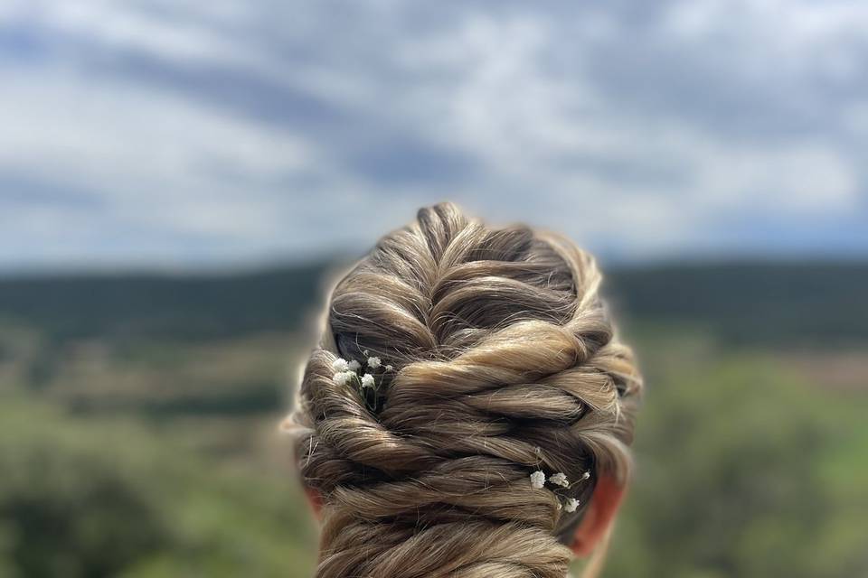 Coiffure torsadée