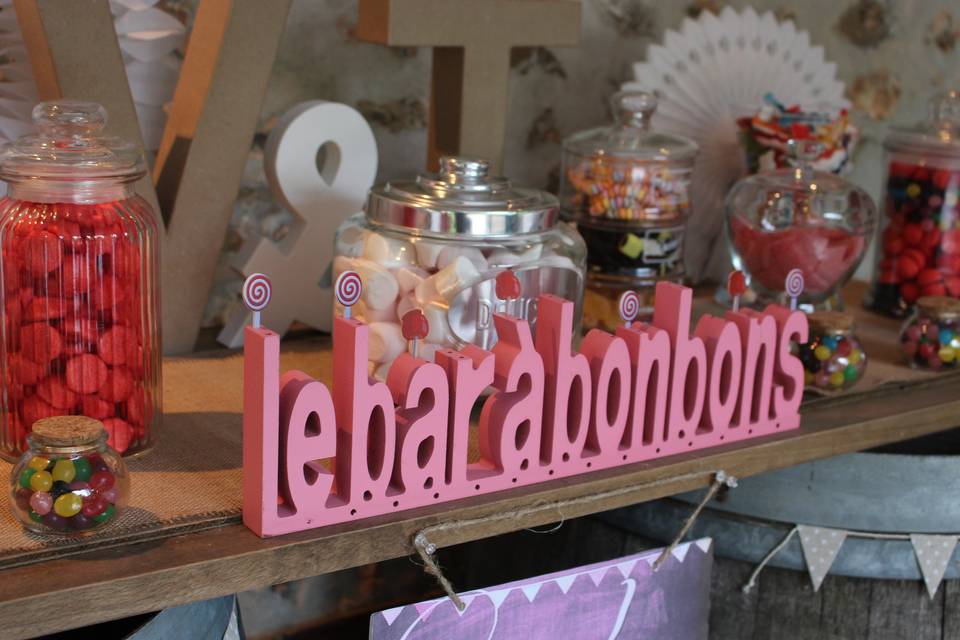 Le bar à bonbons