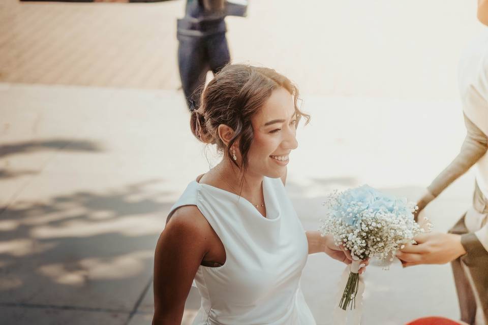 Arrivée de la mariée