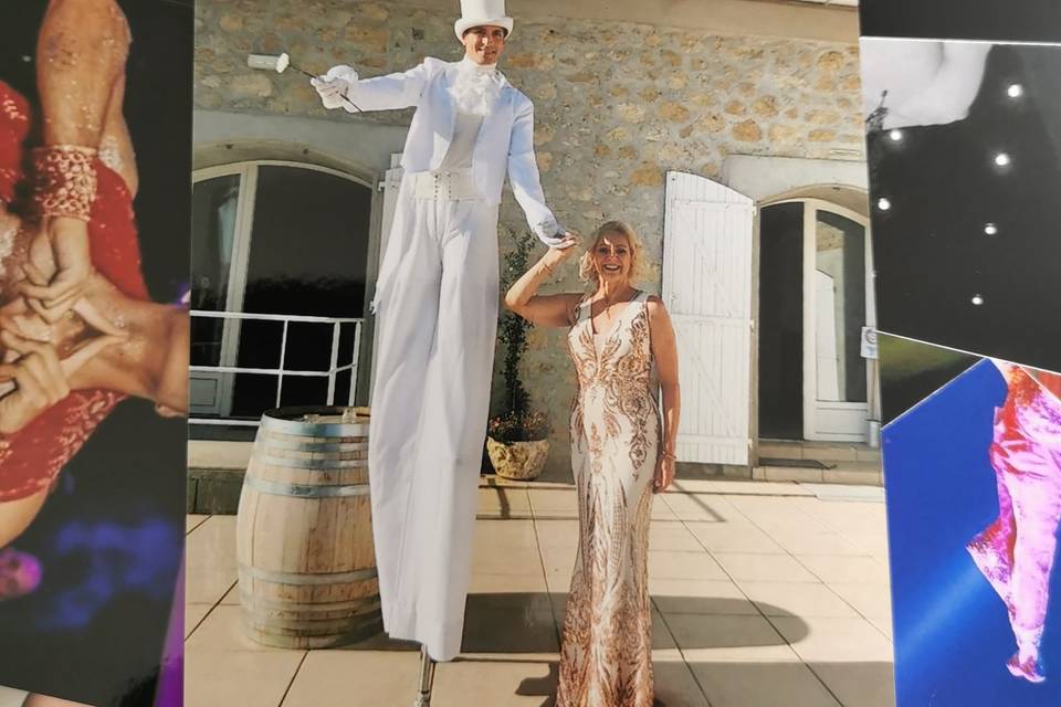 Echassier pour mariage