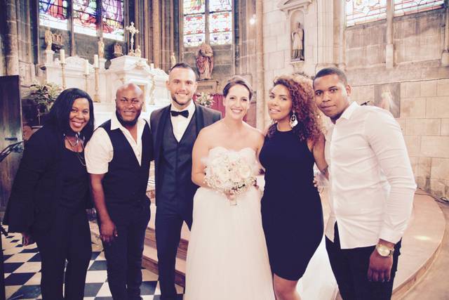 Groupe Gospel avec Les mariées