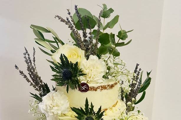 Wedding cake Fleurs