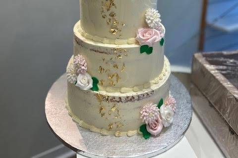 Fleurs pâte à sucre