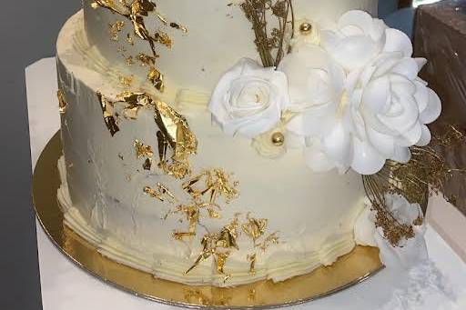 White & Gold