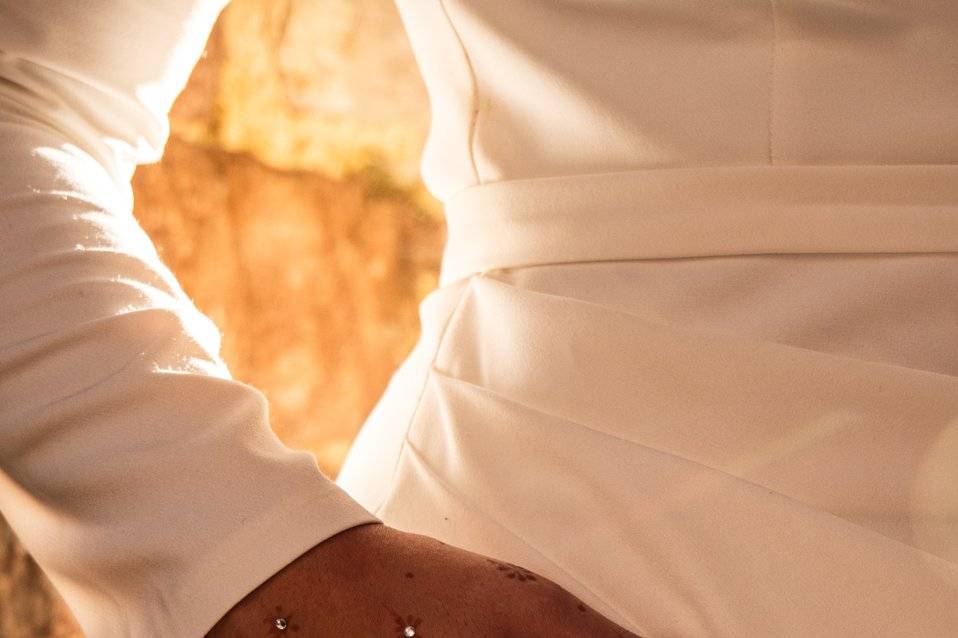 Main d'une mariée