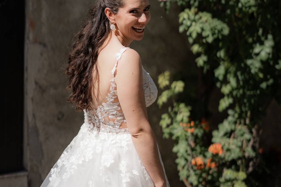 Maquillage et coiffure mariée