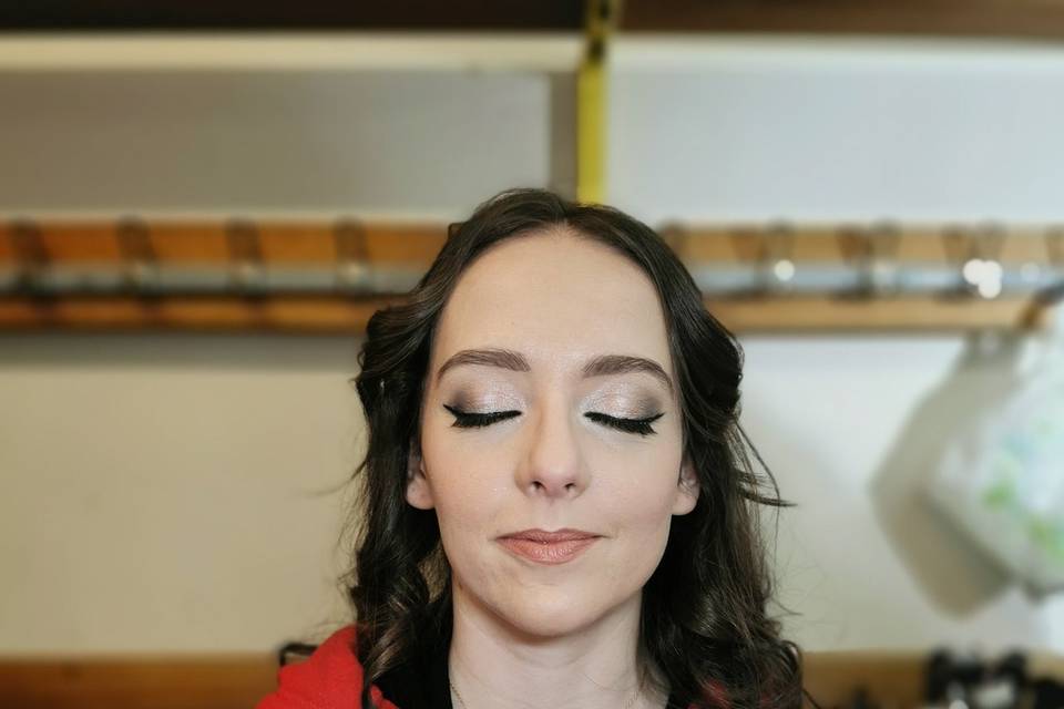 Maquillage plus soutenue