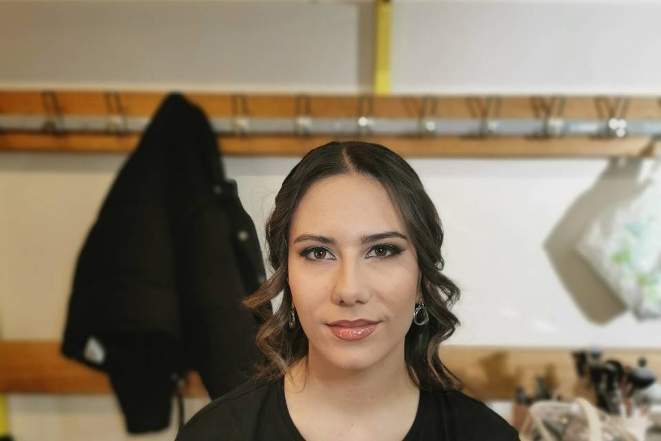 Maquillage plus soutenue