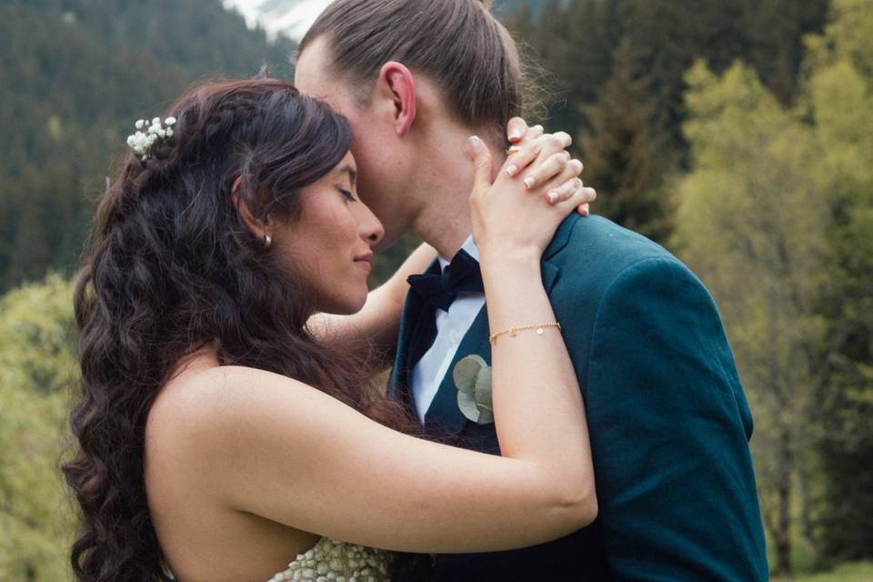 Maquillage et coiffure mariée