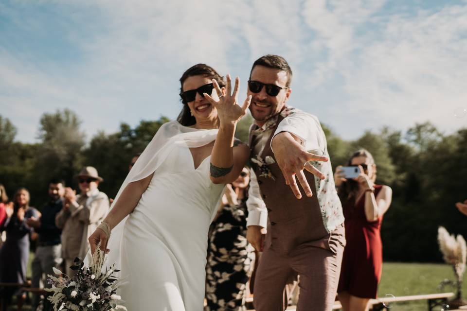 Just married