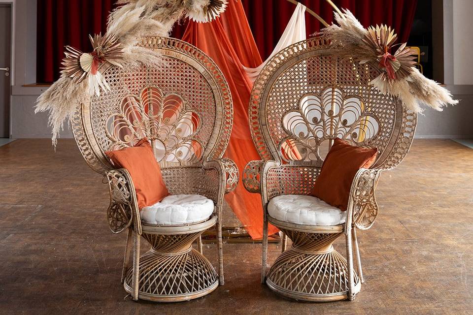 Décoration de cérémonie