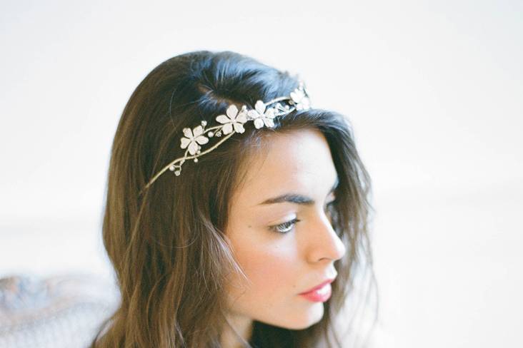 Headband mariage fleur