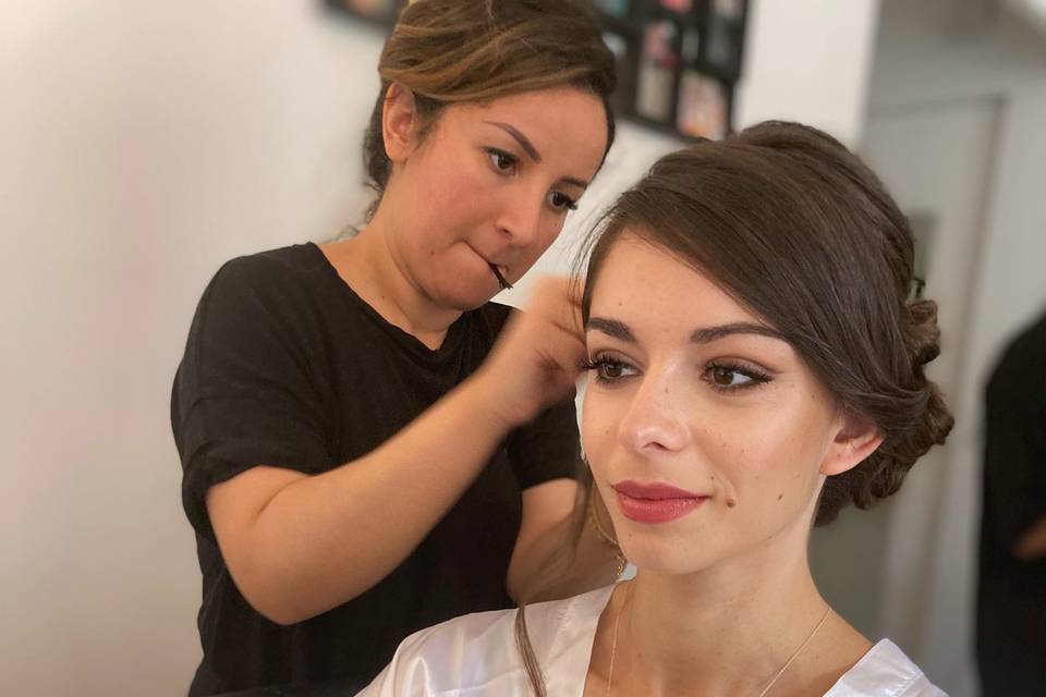 Makeup & coiffure mariée