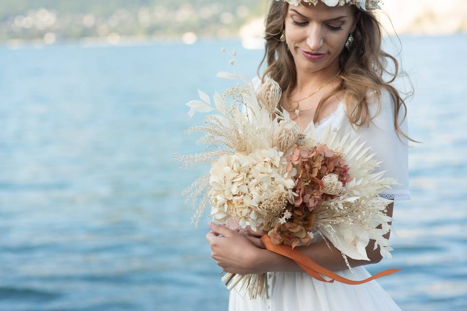 Bouquet fleur séchée