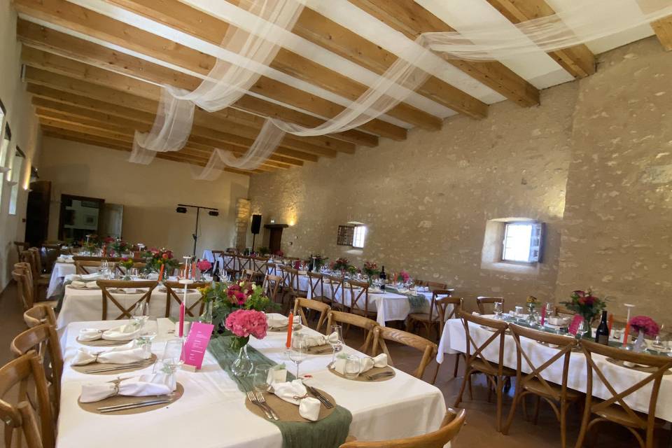 Salle dépendance 80 invités