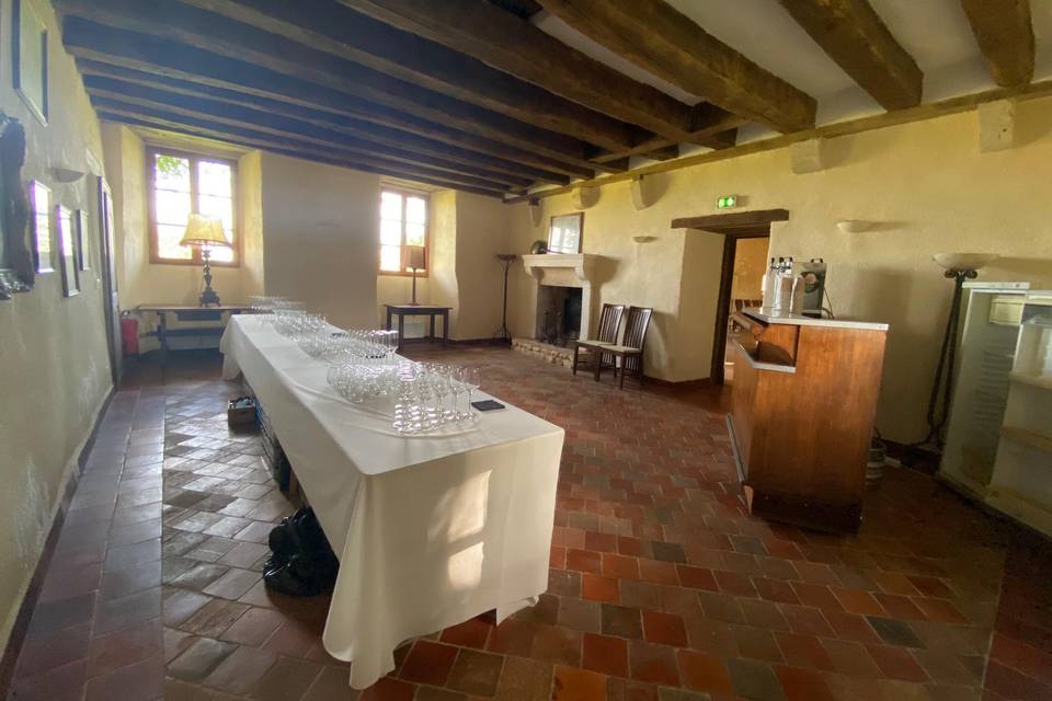 Buffet petite salle dependance