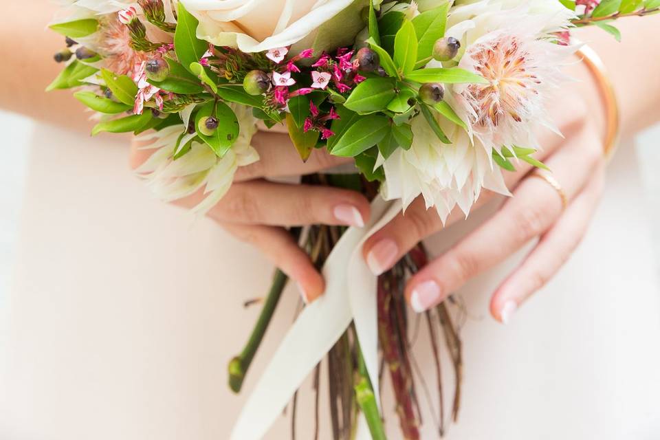 Le bouquet de la mariée