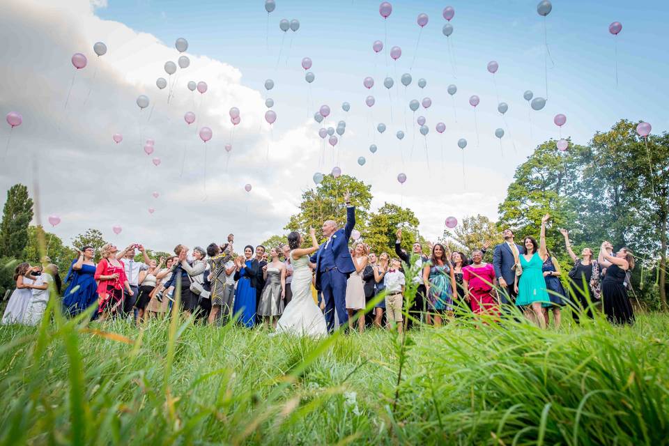 Lâcher de ballons