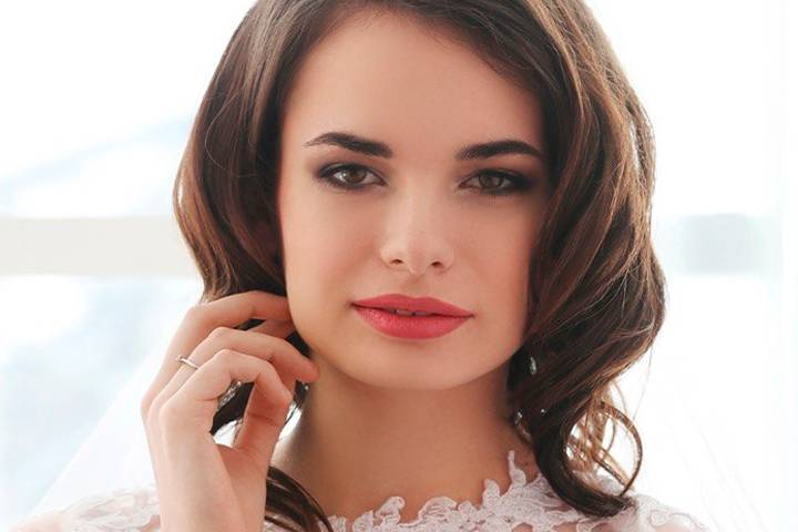 Mise en beauté de la mariée