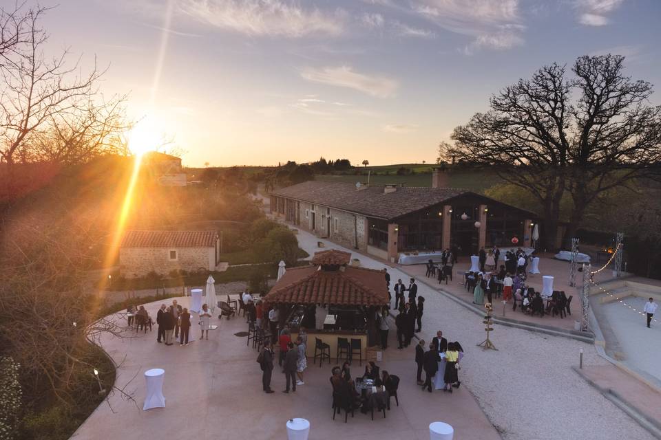 Golden Hour sur Vin d'honneur